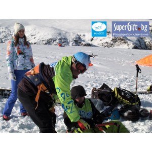 Snowkite lesson 'Kite 2 go - Ready for snow' Snowkite lesson 'Kite 2 go - Ready for snow'