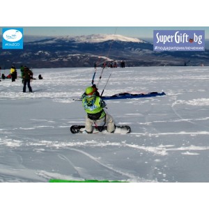 Snowkite lesson 'Kite 2 go - Ready for snow' Snowkite lesson 'Kite 2 go - Ready for snow'