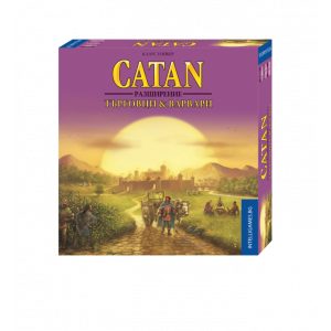 CATAN Търговци & Варвари разширение за 3 / 4 играчи към базисната игра