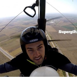 Тандемен полет  в близост до София  с транспорт и видео заснемане (7 - 10 минути) 