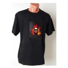 Тениска Череп, светеща Тениска Череп, светеща