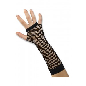 Ръкавици черни мрежа
