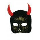 Маска Дявол с брокат Маска Дявол с брокат