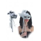 Домино с дръжка лукс