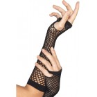 Ръкавици черни мрежа