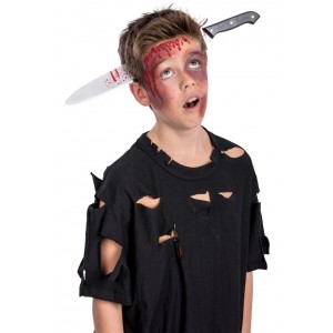 Нож през глава