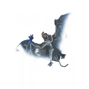 Прилеп на ластик