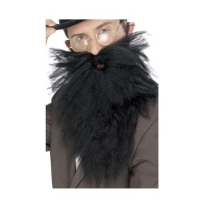 Брада голяма черна