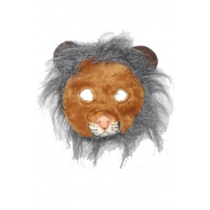 Маска лъв плюш