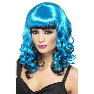Перука синя