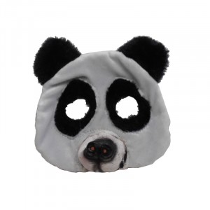 Маска панда плюш