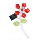 Стъклено цвете,H:20CM(12x72)