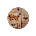 Поли чиния  кръгла,8 дизайна,33X33X2CM(1Х24)