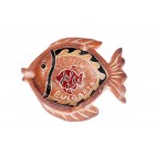 Керамична фигура пепелник-риба,13х11х3СМ(2х64)