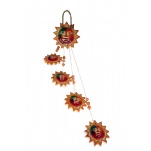 Керамичен дрън слънце,L:55(1х12)