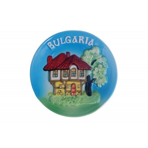 Керамична чини  BG надпис,12СМ(1х96)