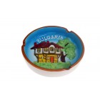 Керамичен пепелник BG надпис,12СМ(1х60)