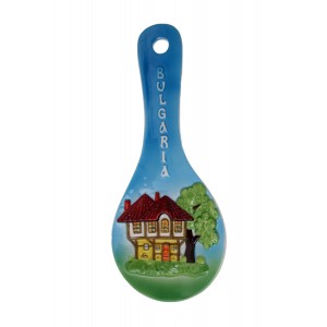 Керамична лъжица BG надпис,25СМ(1х48)-