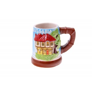 Керамична халба BG надпис,6.5СМ(4х144)