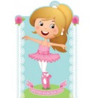 Картичка и плик В Честит рожден ден “Балерина “ 130Х240