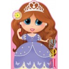 Картичка и плик B “Принцеса“ , 130Х240