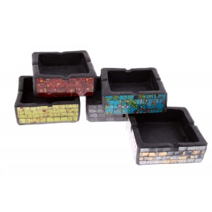 ПЕПЕЛНИК СТЪКЪЛЦА, 12X12