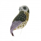 Бухал ,зелен,15см Бухал ,зелен,15см