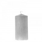 Свещ сребърна 7х14 см