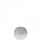 Свещ топка надрана сребро 8CM