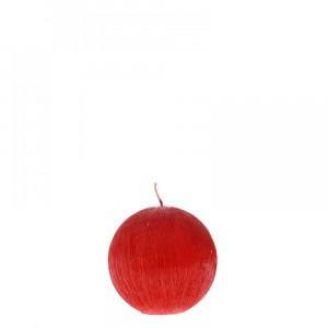 Свещ топка червена,8СМ