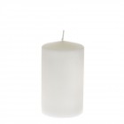 Свещ цилиндър бяла,8х14 см
