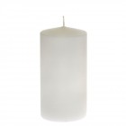 Свещ цилиндър бяла,9Х18СМ,1/15