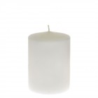 Свещ цилиндър бяла,10Х14СМ,