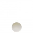 Свещ топка-бяла 8cm