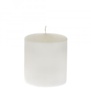 Свещ 12Χ14см, бяла