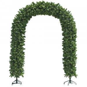 Арка зелена-овал, 220 см.