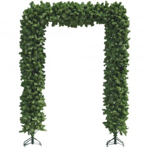 Арка зелена-квадрат,220 см.