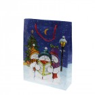 Плик Снежковци музика, комплект 12бр., 35х25 см.