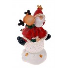 Поли Рудолф върху топка LED светлина,8х14см(2/36)