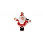 Поли Дядо Коледа на ски,10х6см(6/96)