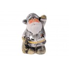 Керамичен светилник Д.Коледа,ср,зл.7х12см(12/96)