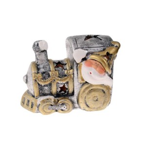 Керамичен светилник ,ср,зл,12х10см(6/48)