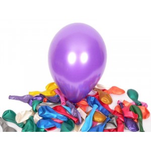 Балони металик микс, G110, 30см., 100бр.