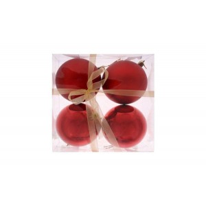 Топки червени, S/4, 8см (24x48)