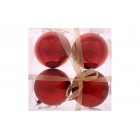 Топки червени, S/4, 10см (15x30)