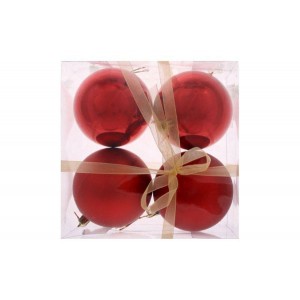 Топки червени, S/4, 10см (15x30)