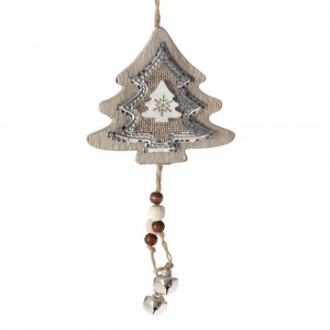 Коледна елха висяща