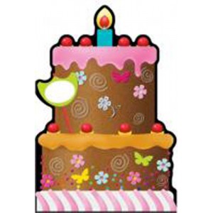 Картичка и плик Е Торта 112X175ММ