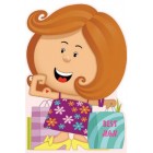 Картичка и плик Е  “Best mum“112X175ММ