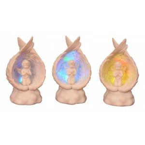 Ангел в крила LED светлина, 12см, 3 мод /6